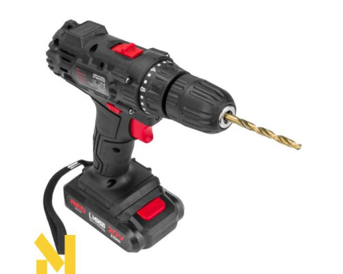 Дриль-шуруповерт акумуляторний RED TECHNIC RTWA0033