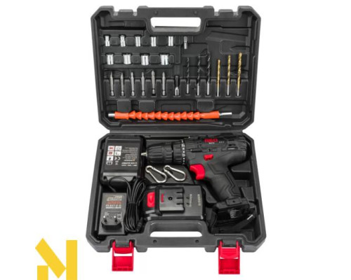 Дриль-шуруповерт акумуляторний RED TECHNIC RTWA0033