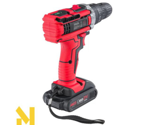 Дриль-шуруповерт акумуляторний RED TECHNIC RTWA0076