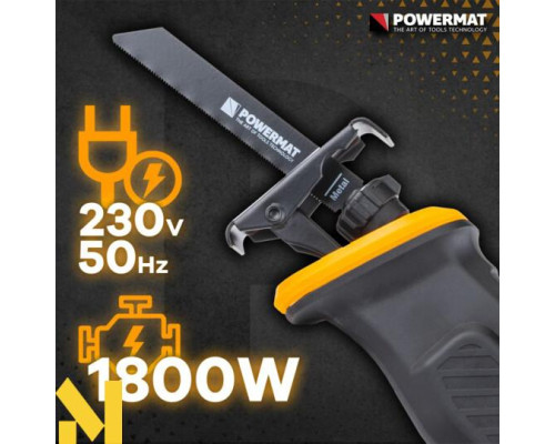 Пила шабельна Powermat PM-PSZ-1800TN