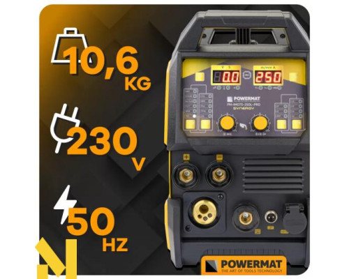 Зварювальний напівавтомат Powermat PM-IMGTS-250L PRO