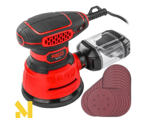 Шліфмашина ексцентрикова RED TECHNIC RTSMO0121