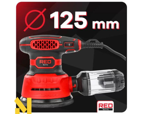 Шліфмашина ексцентрикова RED TECHNIC RTSMO0121