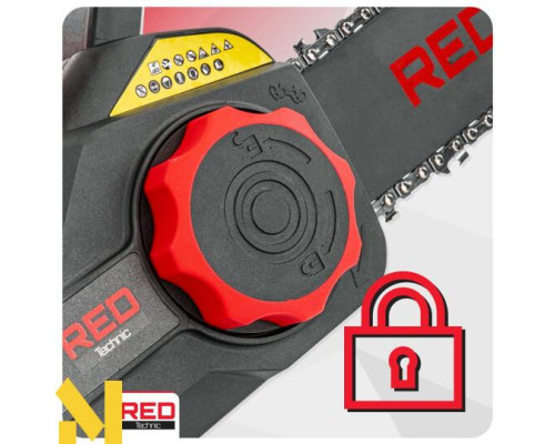 Пила ланцюгова акумуляторна RED TECHNIC RTPAK0124
