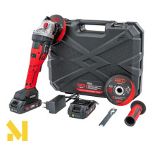 Болгарка (кутова шліфмашина) акумуляторна RED TECHNIC RTSZK0140
