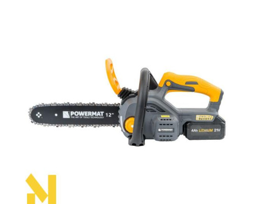 Пила ланцюгова акумуляторна Powermat PM-MPA-4AHM