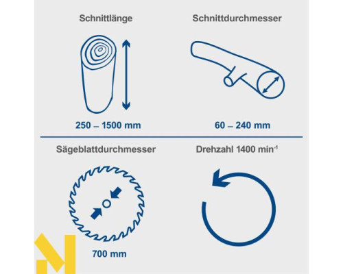 Дроворіз Scheppach HS720 (230 В)