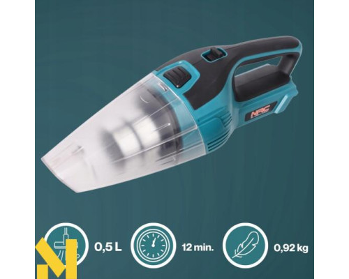 Пилосос ручний акумуляторний NAC VC-LI-20V (без АКБ та ЗП)