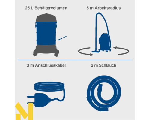 Пилосос Scheppach VC25