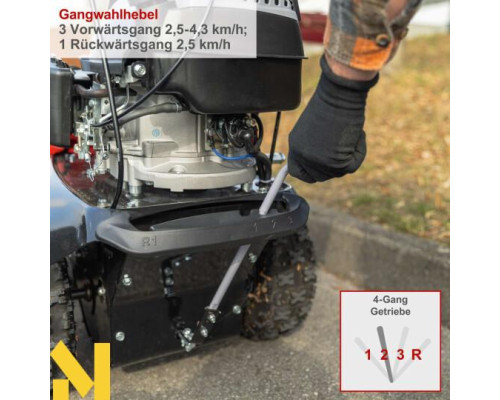 Підмітальна машина бензинова Scheppach SC2200PE