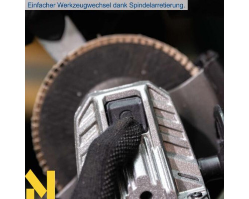 Болгарка (кутова шліфмашина) акумуляторна Scheppach BC-AG125-X (без АКБ та ЗП)