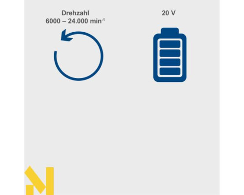 Шліфмашина ексцентрикова акумуляторна Scheppach C-OBS125-X (без АКБ та ЗП)