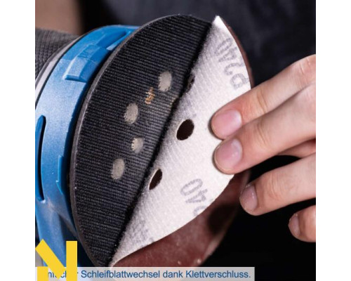 Шліфмашина ексцентрикова акумуляторна Scheppach C-OBS125-X (без АКБ та ЗП)