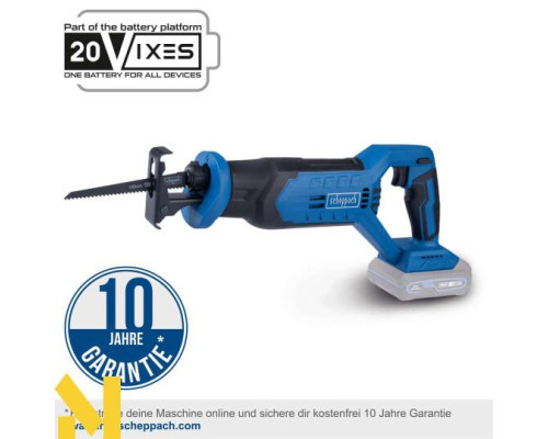 Пила шабельна акумуляторна Scheppach C-RS100-X (без АКБ та ЗП)