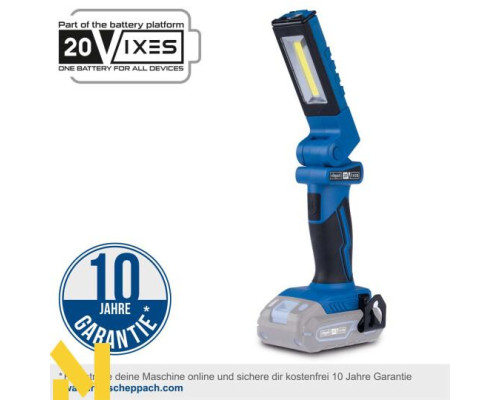 Ліхтар акумуляторний Scheppach C-WL20-X (без АКБ та ЗП)