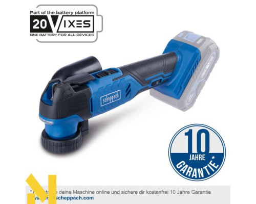 Багатофункціональний інструмент (реноватор) акумуляторний Scheppach C-MT40-X (без АКБ та ЗП)