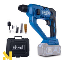 Перфоратор ударний акумуляторний Scheppach C-RHD130-X (без АКБ та ЗП)