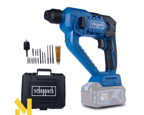 Перфоратор ударний акумуляторний Scheppach C-RHD130-X (без АКБ та ЗП)