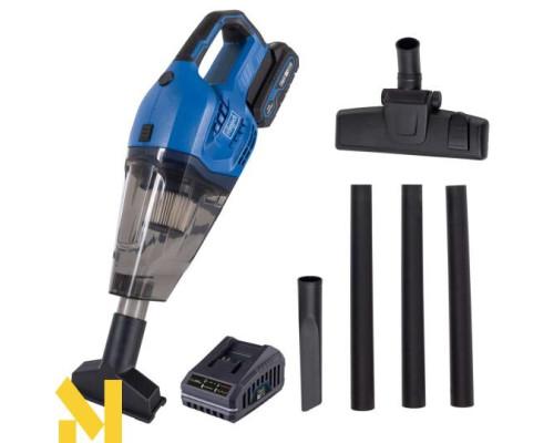 Пилосос ручний акумуляторний Scheppach C-HVC150-X Set S