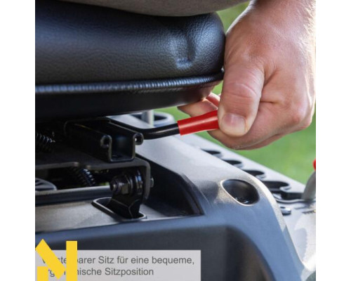 Райдер бензиновий Scheppach MR200-61