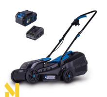 Газонокосарка акумуляторна Scheppach BC-MP320-X Set L