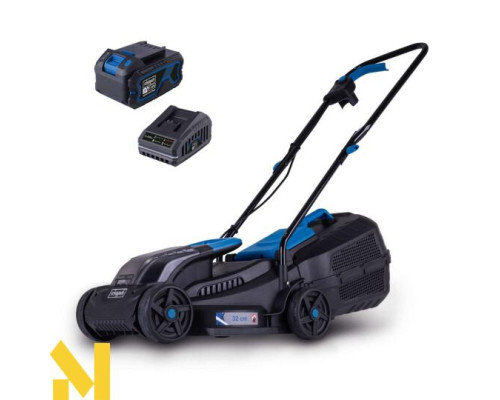 Газонокосарка акумуляторна Scheppach BC-MP320-X Set L