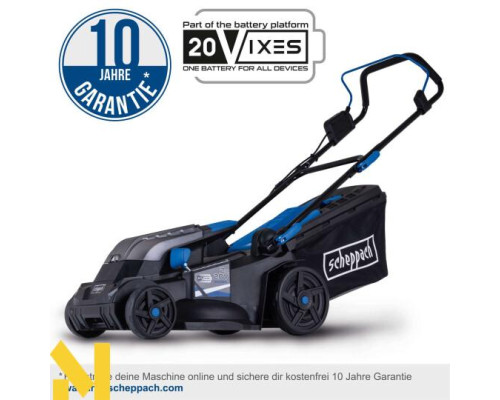 Газонокосарка акумуляторна Scheppach BC-MP380-X SET XL2