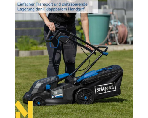 Газонокосарка акумуляторна Scheppach BC-MP380-X SET XL2