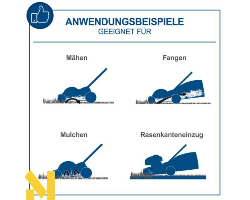 Газонокосарка акумуляторна Scheppach BC-MP380-X SET XL2