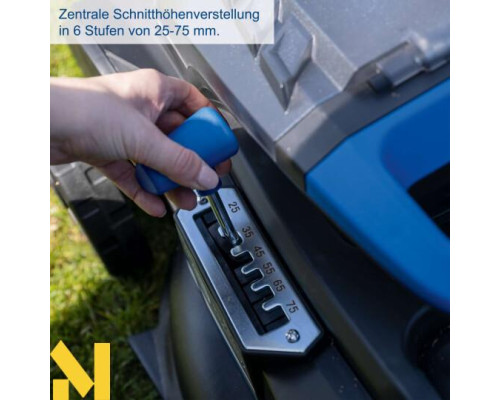 Газонокосарка акумуляторна Scheppach BC-MP430-X SET XL2