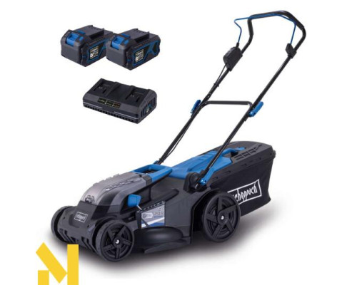 Газонокосарка акумуляторна Scheppach BC-MP430-X SET XL2