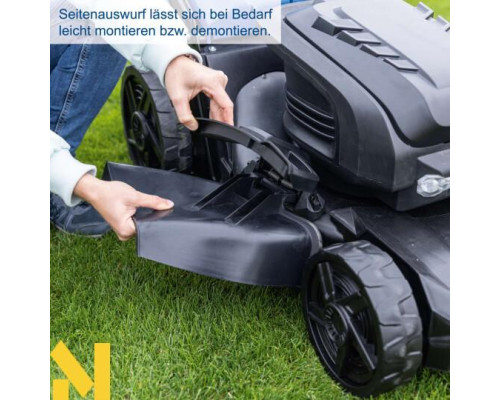 Газонокосарка акумуляторна Scheppach MP470-X SET XL2x2