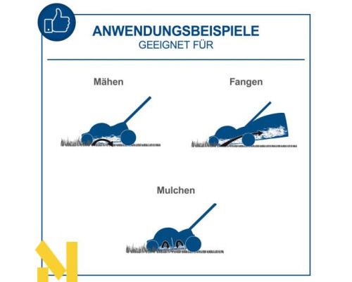 Газонокосарка акумуляторна Scheppach BC-MP470-X