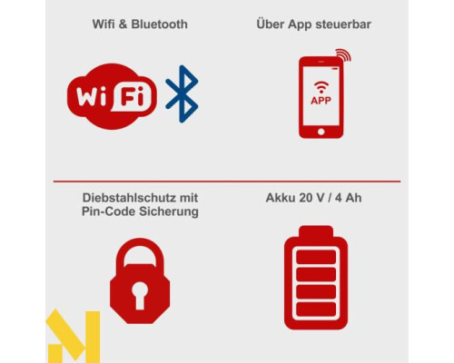 Газонокосарка-робот Scheppach RoboCut XXL900