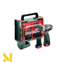 Дриль-шуруповерт акумуляторний Metabo POWERMAXX BS BASIC SET