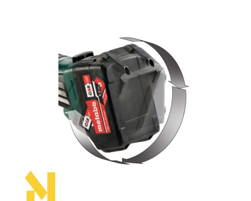 Болгарка (кутова шліфмашина) акумуляторна Metabo W 18 LTX 125 (без АКБ та ЗП) (600165850)