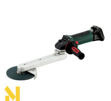 Болгарка (кутова шліфмашина) акумуляторна для вузьких місць Metabo KNS 18 LTX 150 Inox (без АКБ та ЗП)