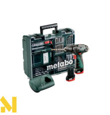 Акумуляторний ударний шуруповерт Metabo PowerMaxx SB Basic Set