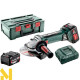 Болгарка (кутова шліфмашина) акумуляторна Metabo W 18 LTX 150