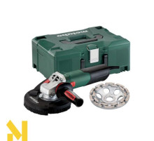 Болгарка (шліфмашина кутова) Metabo WE 15-125 HD Set GED (MetaLoc)