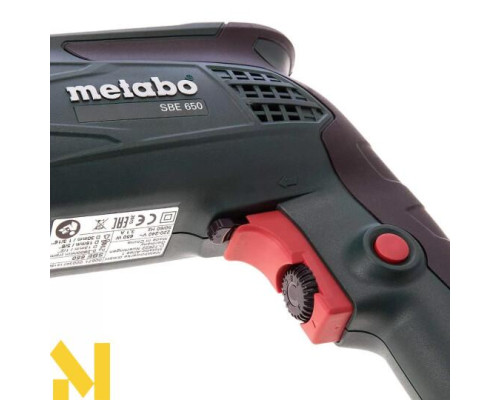 Дриль ударний Metabo SBE 650 (+кейс)