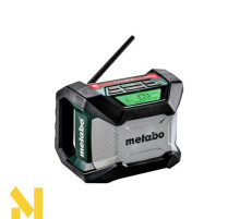 Радіоприймач гібридний Metabo R 12-18 DAB BT (без АКБ та ЗП)