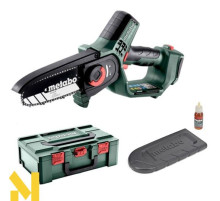 Міні-пила акумуляторна Metabo MS 18 LTX 15 (без АКБ и ЗУ, + MetaBox)