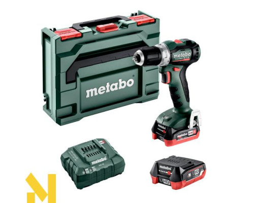 Дрель-шуруповерт аккумуляторный Metabo PowerMaxx BS 12 BL (601044800)