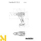 Дриль-шуруповерт акумуляторний Metabo PowerMaxx BS 12 BL Q (601045800)
