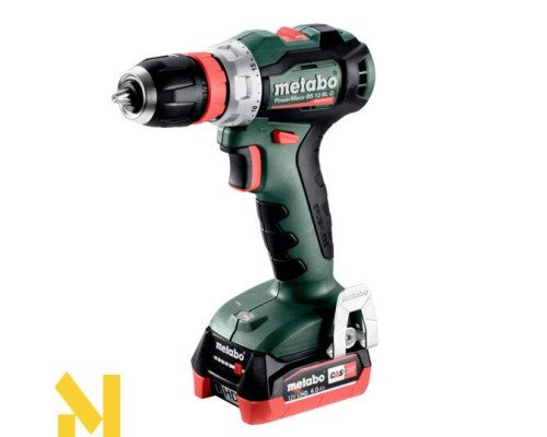 Дриль-шуруповерт акумуляторний Metabo PowerMaxx BS 12 BL Q (601045800)