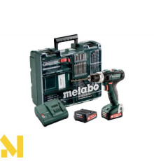 Акумуляторний ударний дриль-шуруповерт Metabo PowerMaxx SB 12 Set