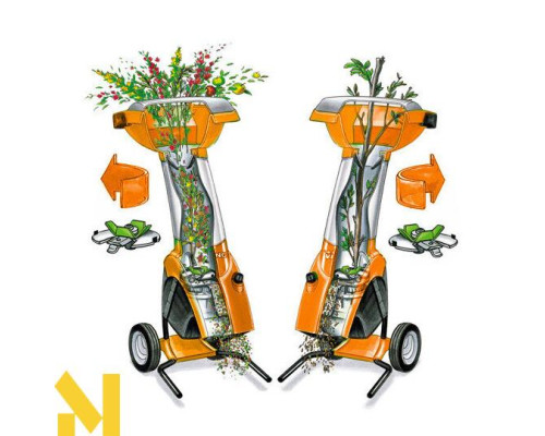 Подрібнювач садовий електричний STIHL GHE 355