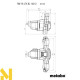 Міксер будівельний акумуляторний Metabo RW 18 LTX BL 140-2 (без АКБ та ЗП)