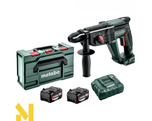 Перфоратор акумуляторний Metabo KH 18 LTX 24 (2x5.2 Аг + ЗП + кейс)